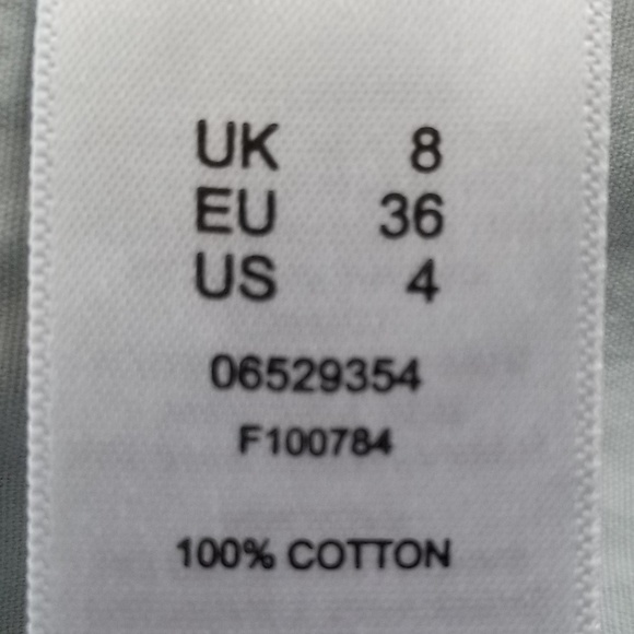 ASOS Maternity Frayed Hem Jean Shorts‎ Sz. 4 - Picture 6 of 8